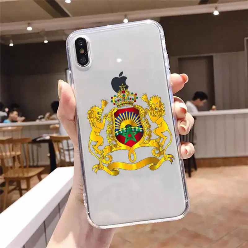 Morocco Flag Coat Of Arms Symbol Phone Case For iphone 12 11 8 7 6s 6 5 5s 5c se plus mini x xs xr pro max Transparent soft
Morocco Flag Coat Of Arms Symbol Phone Case For iphone 12 11 8 7 6s 6 5 5s 5c se plus mini x xs xr pro max Transparent soft
