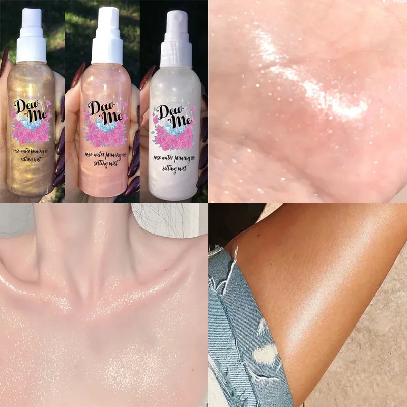 Glitter Highlighter Spray Liquid Setting Waterproof Face Body Shimmer Lasting Brighten Glow Rose Gold Summer Highlight Makeup
Glitter Highlighter Spray Liquid Setting Waterproof Face Body Shimmer Lasting Brighten Glow Rose Gold Summer Highlight Makeup