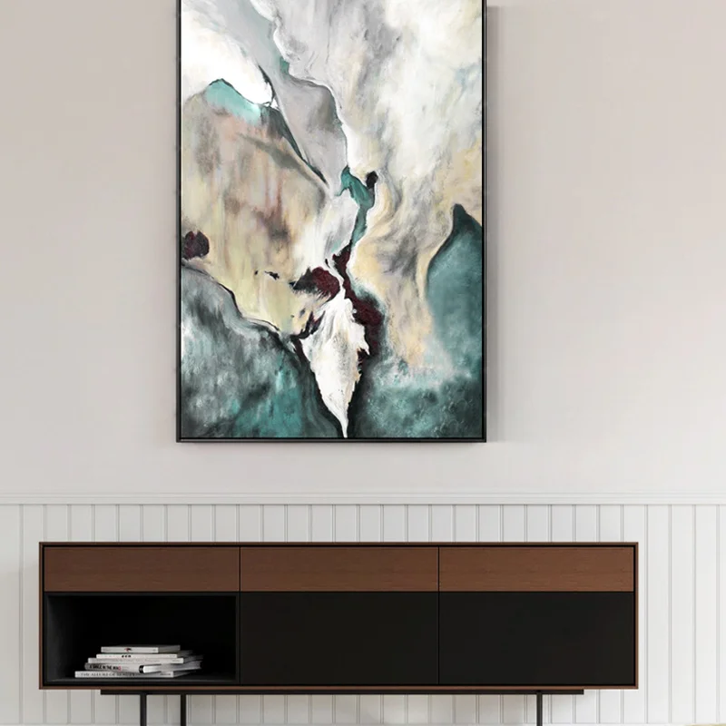 Abstract Chinese River Canvas Painting Wall Art Picture For Living Room Aisle Home Decoration Poetic Cuadros Poster and Print
Abstract Chinese River Canvas Painting Wall Art Picture For Living Room Aisle Home Decoration Poetic Cuadros Poster and Print