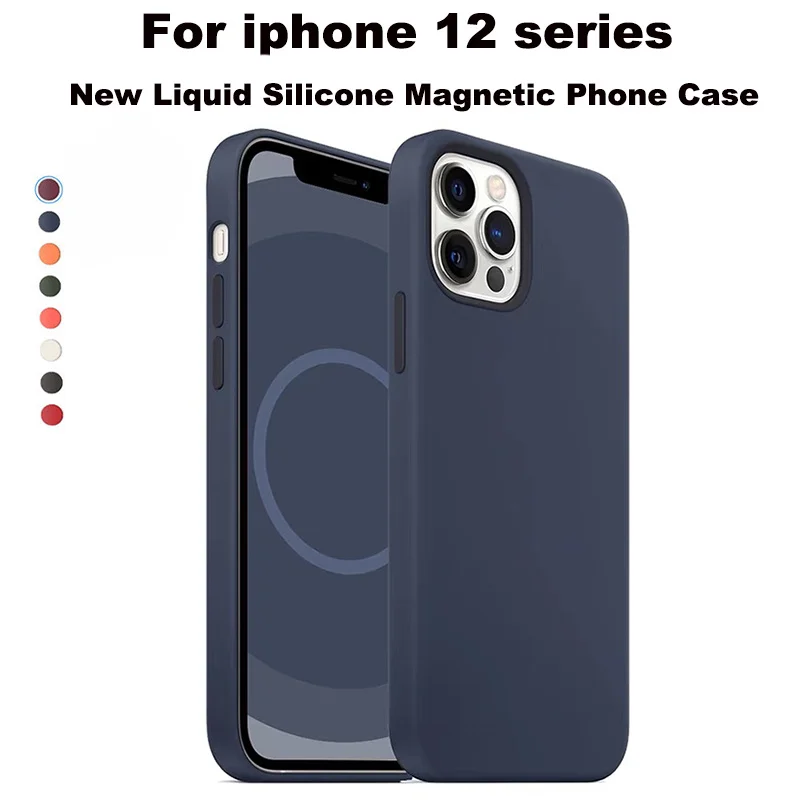 Официальный Магнитный жидкий силиконовый чехол для iPhone 12 13 Pro Max 13 Pro, Магнитный чехол с анимацией для iPhone 12 Mini
Официальный Магнитный жидкий силиконовый чехол для iPhone 12 13 Pro Max 13 Pro, Магнитный чехол с анимацией для iPhone 12 Mini
