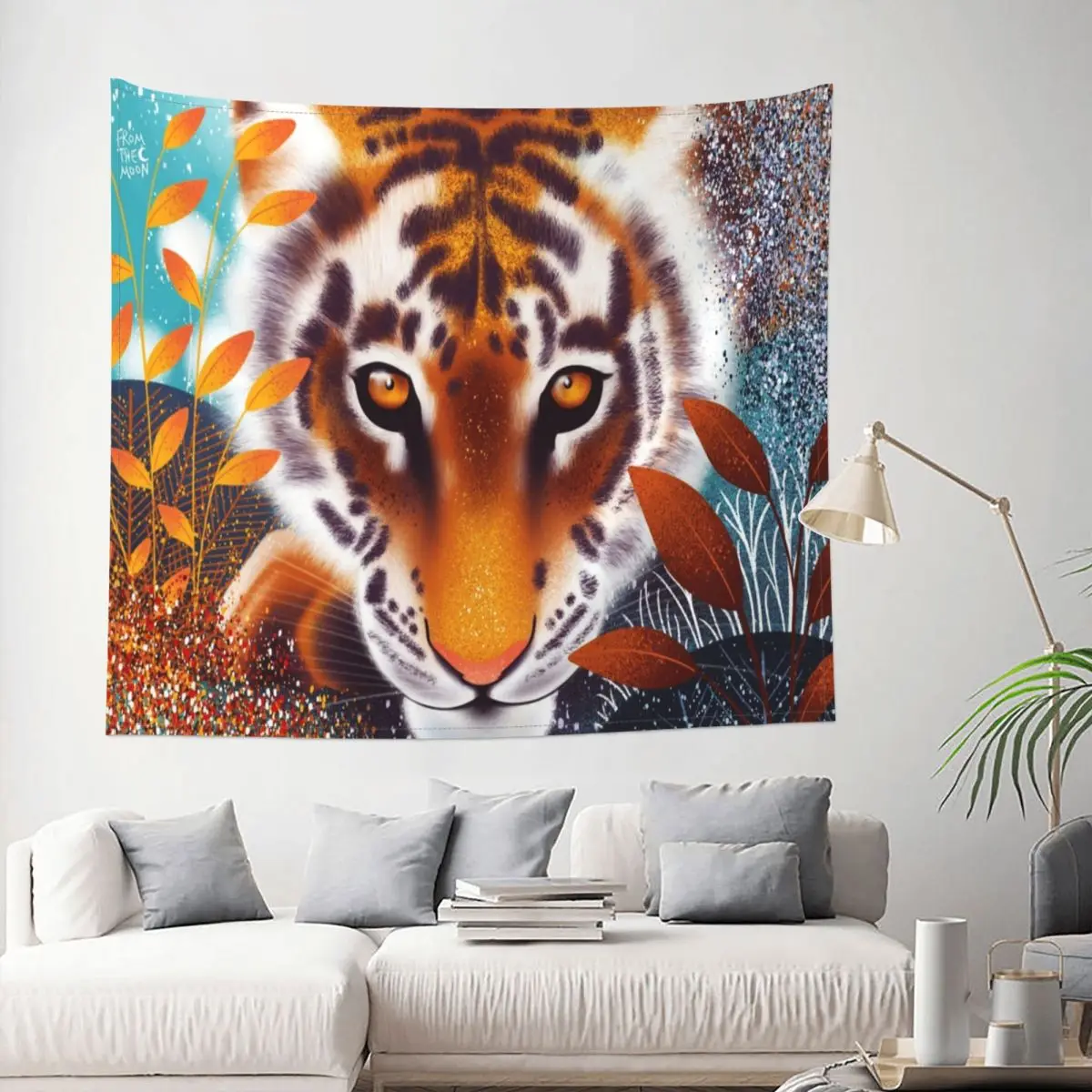 Wild Tiger Tapestry Cobija Animal Wildlife Decoration Wall Room Home Decor Hanging Bedroom Kawaii Pattern Gift
Wild Tiger Tapestry Cobija Animal Wildlife Decoration Wall Room Home Decor Hanging Bedroom Kawaii Pattern Gift