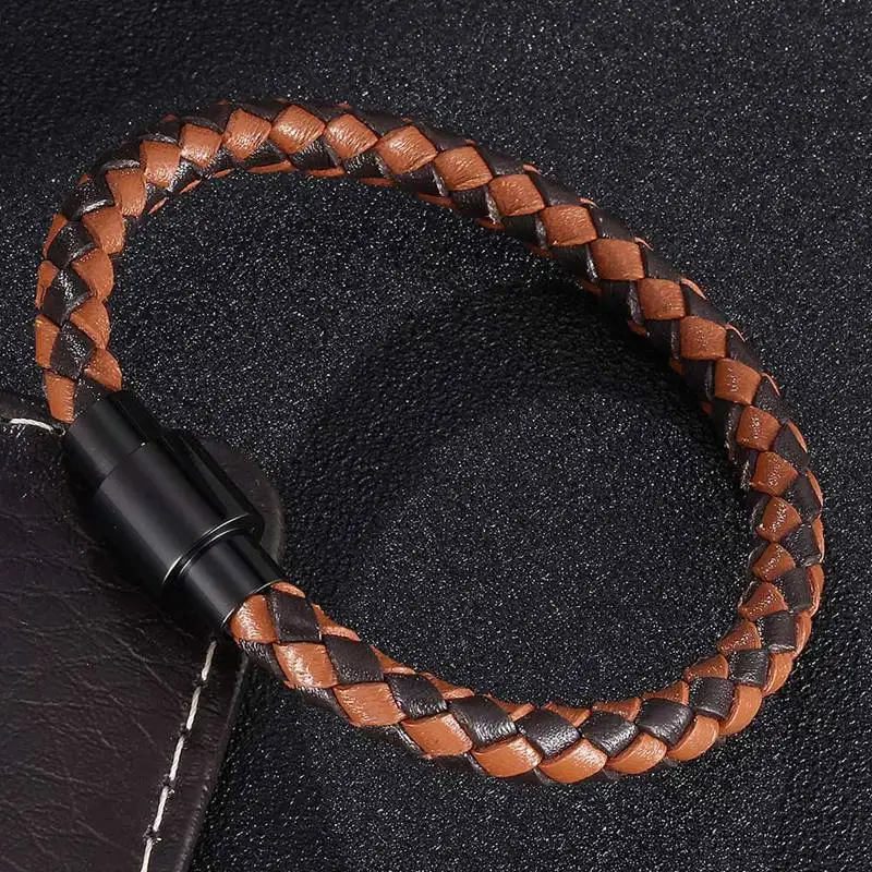 Men Women Jewelry Genuine Leather Round Mix Braided Bracelets Fashion Making Couple Friendship Bangles WristBand Gift BB0501
Men Women Jewelry Genuine Leather Round Mix Braided Bracelets Fashion Making Couple Friendship Bangles WristBand Gift BB0501
