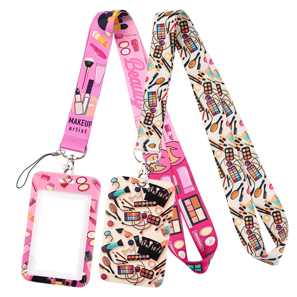 DZ2311 Makeup artist Beauty worker Lanyards Keychain Badge Holder ID Card Pass Hang Rope Lariat Lanyard for Key Accessories 
DZ2311 Makeup artist Beauty worker Lanyards Keychain Badge Holder ID Card Pass Hang Rope Lariat Lanyard for Key Accessories