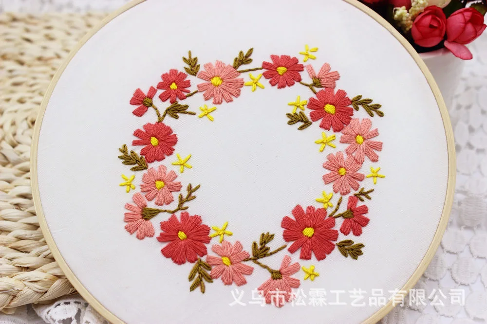 Gerbera Handmade DIY European Embroidery Material Pack Jane Ou Home Decoration Mural Embroidery Cover
Gerbera Handmade DIY European Embroidery Material Pack Jane Ou Home Decoration Mural Embroidery Cover