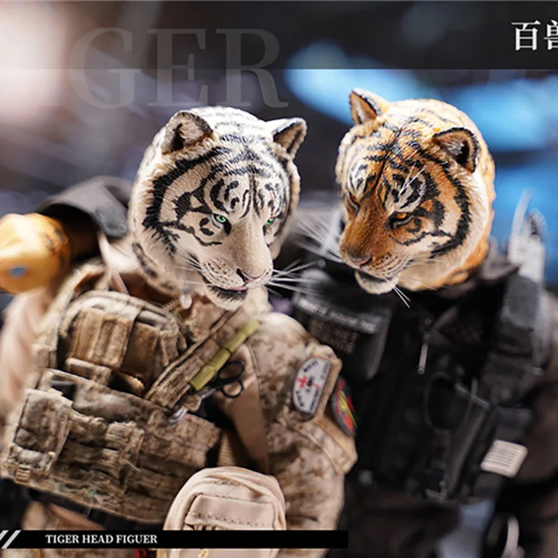 1/6 Soldier Head Sculpture Series Third Bullet Tiger Head Sculpture Model Can be used for 12-inch Soldier Body Head Sculptu
1/6 Soldier Head Sculpture Series Third Bullet Tiger Head Sculpture Model Can be used for 12-inch Soldier Body Head Sculptu
