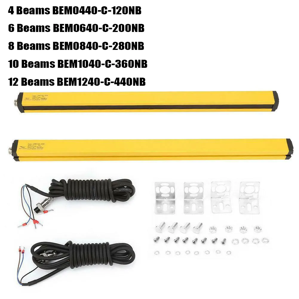 10-30VDC Light Curtain Sensor Switch Safety Light Grating Security Device Infrared Photoelectric Sensor Electrical Sensor
10-30VDC Light Curtain Sensor Switch Safety Light Grating Security Device Infrared Photoelectric Sensor Electrical Sensor