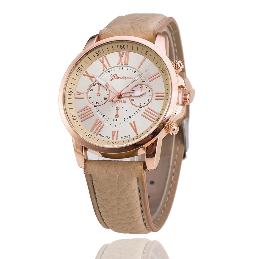 New simple leather Brand Geneva Casual Quartz Watch Women Crystal Leather Watches Relogio Feminino Wrist Watch Hot sale
New simple leather Brand Geneva Casual Quartz Watch Women Crystal Leather Watches Relogio Feminino Wrist Watch Hot sale