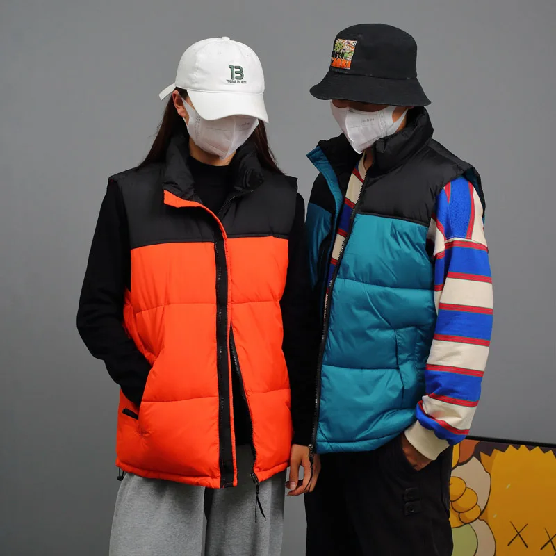Autumn And Winter Men Thickening Trend Vest Women Multi-Color Casual Simple Japanese Stand-Up Collar Down Cotton National Tide
Autumn And Winter Men Thickening Trend Vest Women Multi-Color Casual Simple Japanese Stand-Up Collar Down Cotton National Tide