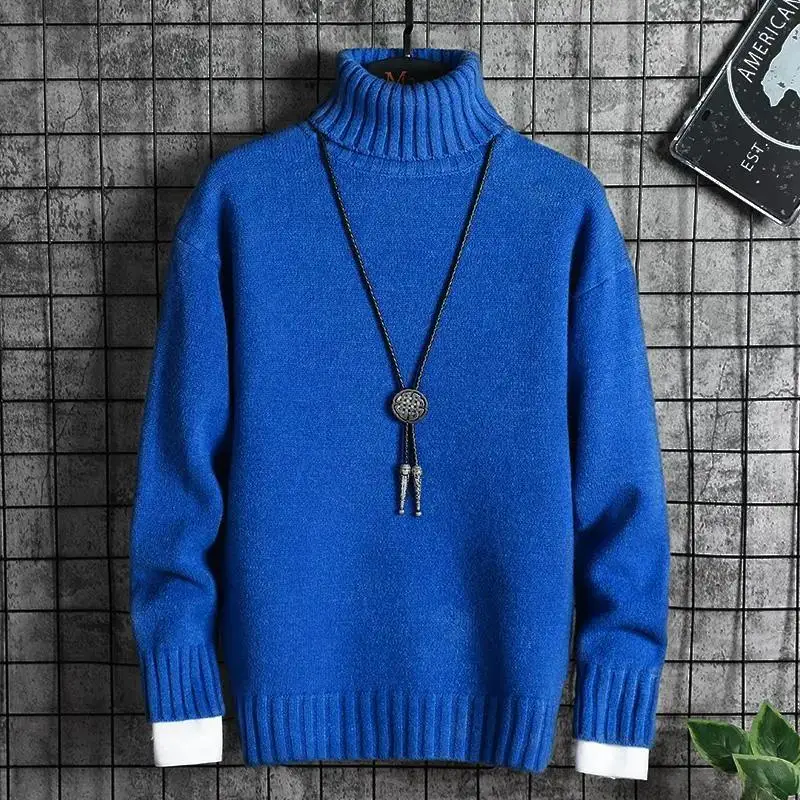 Spring and autumn turtleneck sweater men's bottom shirt warm Korean men's sweater sweater
Spring and autumn turtleneck sweater men's bottom shirt warm Korean men's sweater sweater