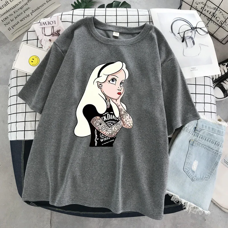 2021 New Disney Women's Snow White T-shirt Summer Loose Cotton Student Short Sleeve Shirt Women's Wear
2021 New Disney Women's Snow White T-shirt Summer Loose Cotton Student Short Sleeve Shirt Women's Wear