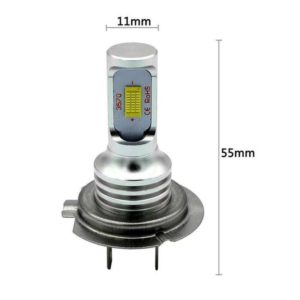 2pcs H7 LED Headlight Bulbs Conversion Kit Super High Low Beam 4000LM 6000K 80W Car Daytime Running Lights
2pcs H7 LED Headlight Bulbs Conversion Kit Super High Low Beam 4000LM 6000K 80W Car Daytime Running Lights