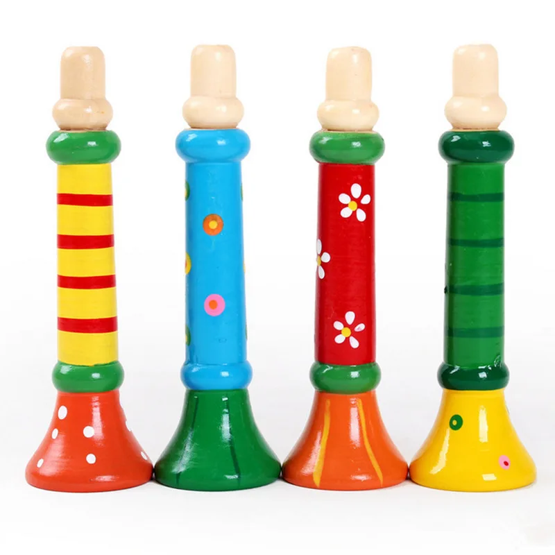 Wooden Small Horn Whistle Musical Instrument Toys Kids Colorful Intellectual Developmental Vocal Toy for Children Gift
Wooden Small Horn Whistle Musical Instrument Toys Kids Colorful Intellectual Developmental Vocal Toy for Children Gift