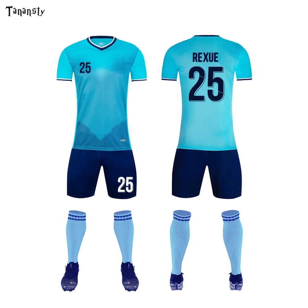 2021 New personalized Boys Soccer Jerseys Uniforms shorts Youth Children Men football DIY Sports Custom Print Shirt Training Set
2021 New personalized Boys Soccer Jerseys Uniforms shorts Youth Children Men football DIY Sports Custom Print Shirt Training Set