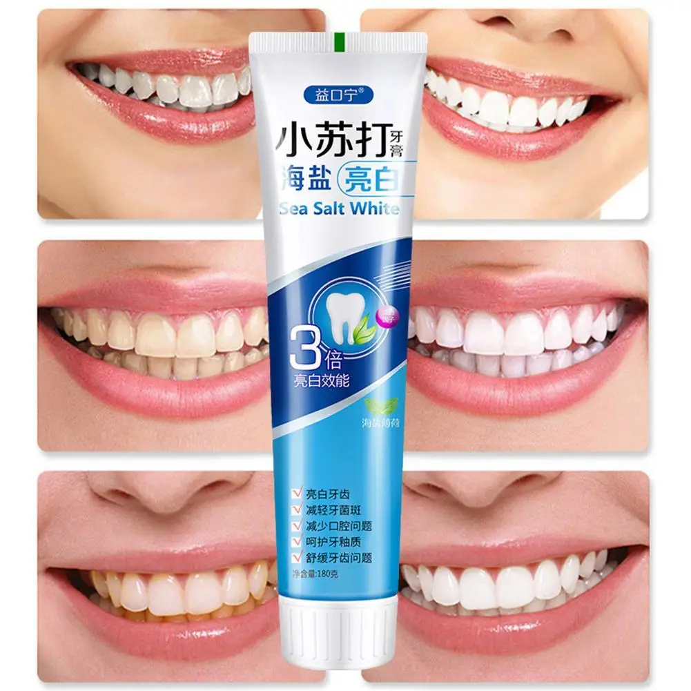 Sell Like Hot Cakes 110g/bottle Baking Soda Teeth Whitening Gel Oral Hygiene Mouth Toothpaste Fresh Breath Treatment Tooth Care
Sell Like Hot Cakes 110g/bottle Baking Soda Teeth Whitening Gel Oral Hygiene Mouth Toothpaste Fresh Breath Treatment Tooth Care