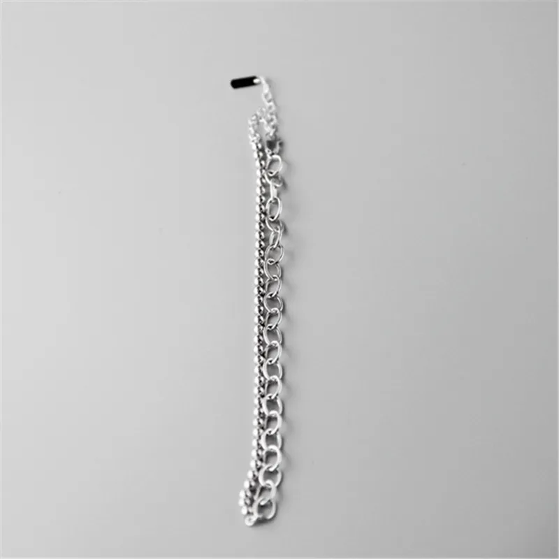 OBEAR 925 Sterling Silver Women Simple Asymmetric Bead Chain Girls Stylish Link Chain Exquisit Sweater Chokers
OBEAR 925 Sterling Silver Women Simple Asymmetric Bead Chain Girls Stylish Link Chain Exquisit Sweater Chokers