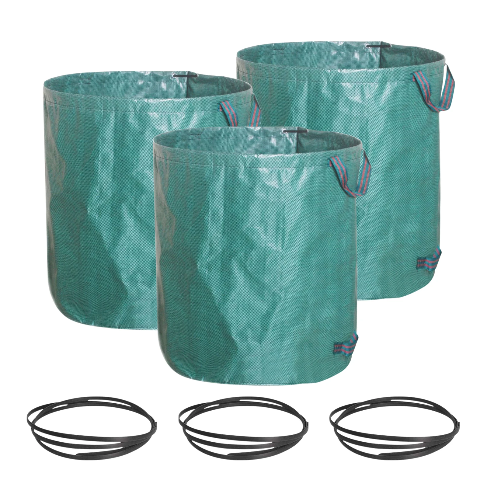 3pcs Heavy Duty Leaf Storage With Dual Handles Rubbish Refuse Reusable Foldable Garden Waste Bag Debris Double Bottom Layers
3pcs Heavy Duty Leaf Storage With Dual Handles Rubbish Refuse Reusable Foldable Garden Waste Bag Debris Double Bottom Layers