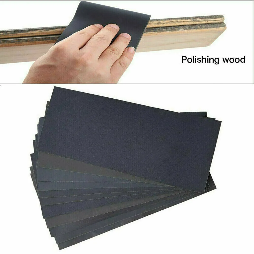 18pcs Wet Dry Sandpaper 400/600/800/1000/1200/1500/2000 Grit Abrasive Paper Sheets For Sanding Wood Furniture Anti-blocking
18pcs Wet Dry Sandpaper 400/600/800/1000/1200/1500/2000 Grit Abrasive Paper Sheets For Sanding Wood Furniture Anti-blocking