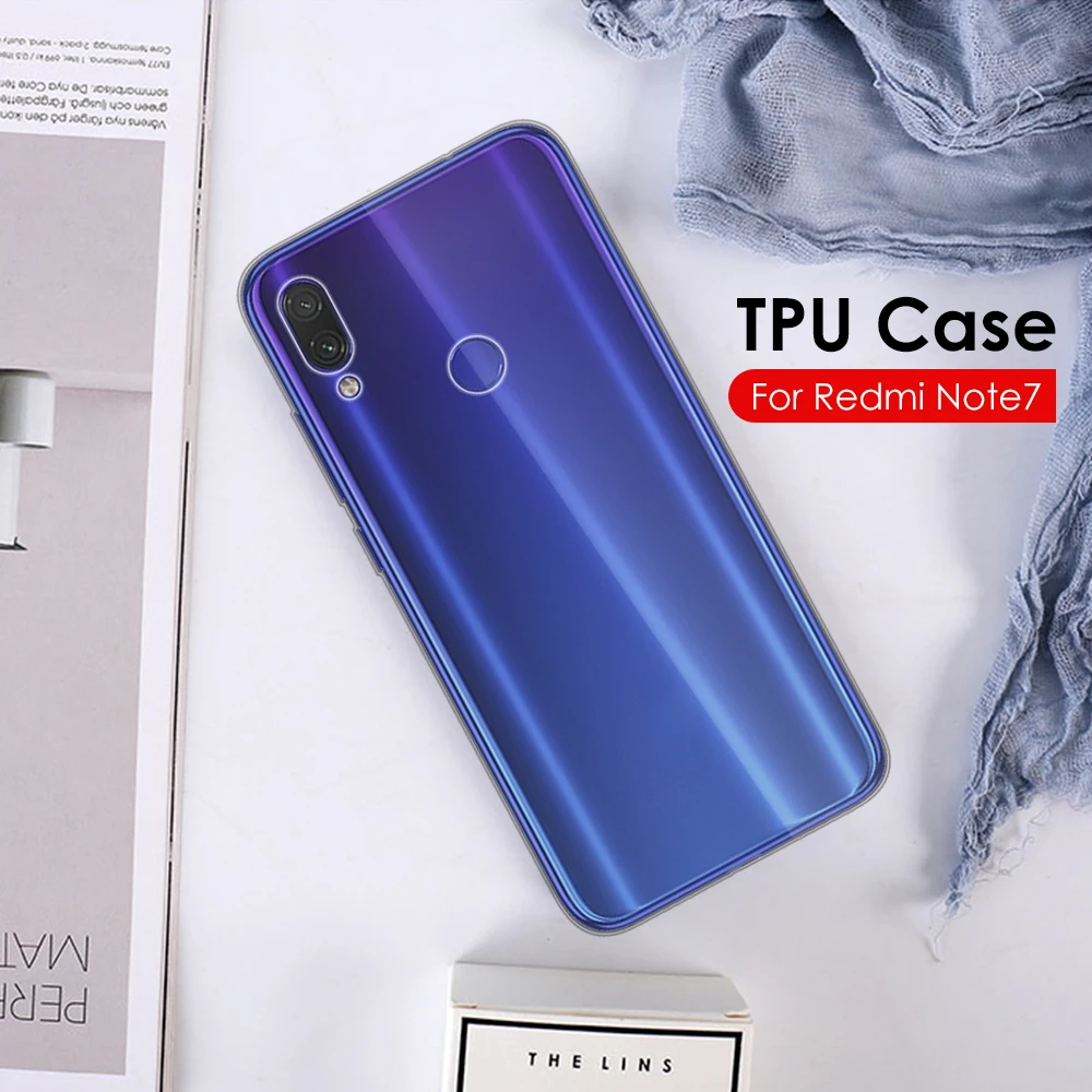 Прозрачный кремний ТПУ чехол для Xiaomi Redmi Note 8 8T 7 6 Pro мягкий прозрачный K20 K30 8A 6A 7A