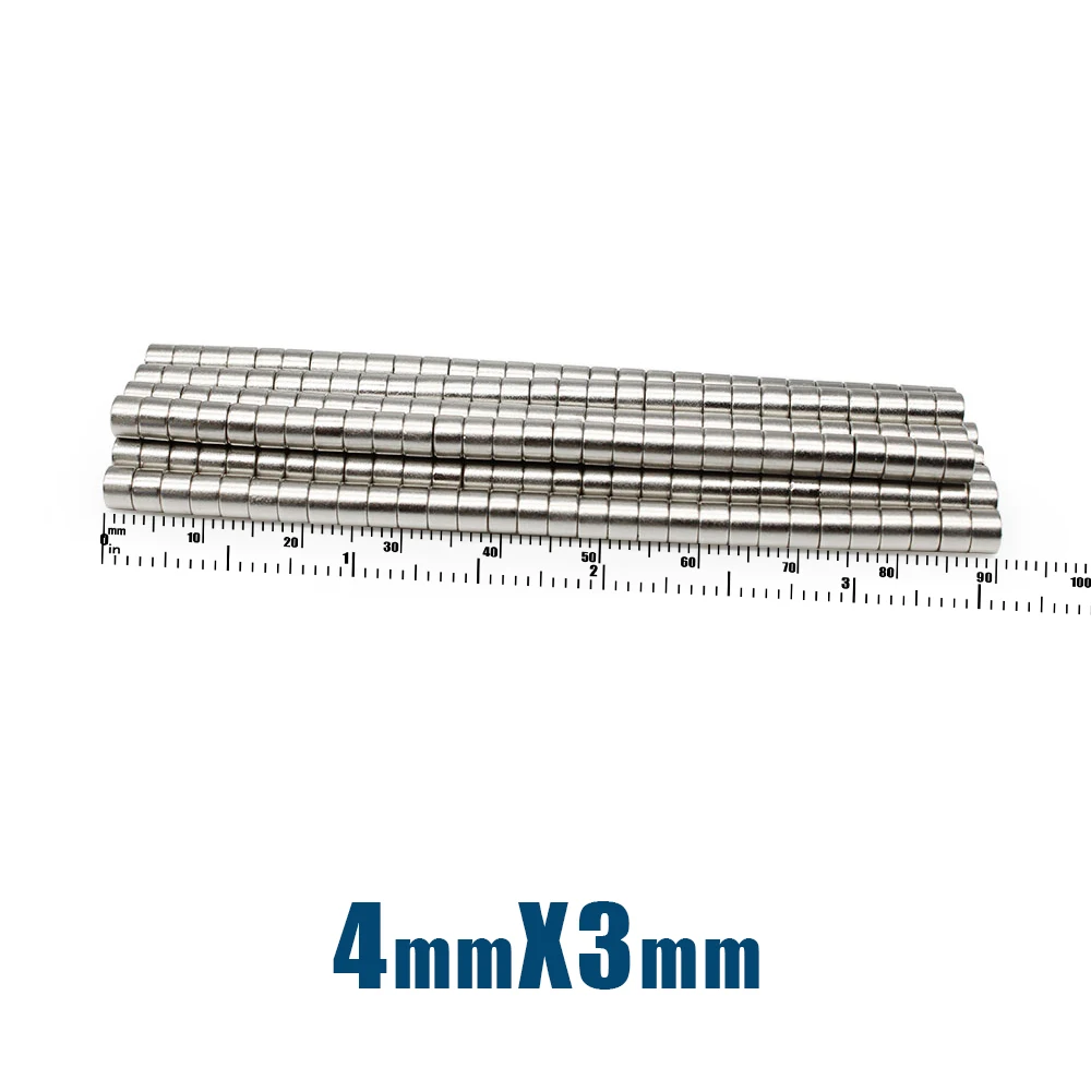 50/100/200/500/1000/1500PCS 4x3 Mini Small Round Powerful Magnets Strong 4mmx3mm Permanent Neodymium Magnet Disc 4x3mm 4*3 mm
50/100/200/500/1000/1500PCS 4x3 Mini Small Round Powerful Magnets Strong 4mmx3mm Permanent Neodymium Magnet Disc 4x3mm 4*3 mm
