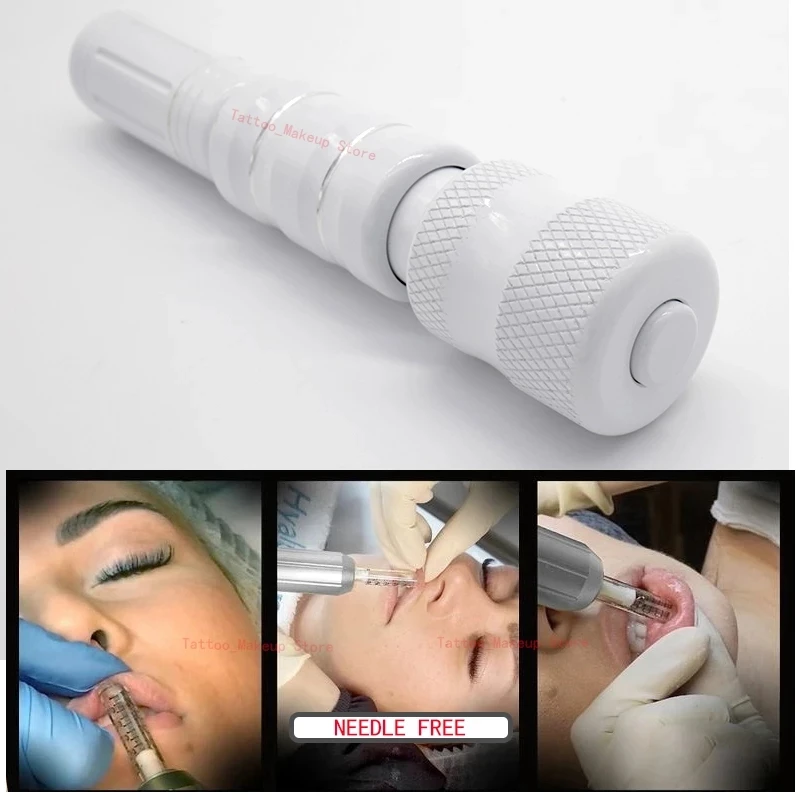 

0.3ml hyaluronic acid pen atomizer hyaluron gun No-Needle Mesotherapy gun for Anti-wrinkle lip face lifting lip filler