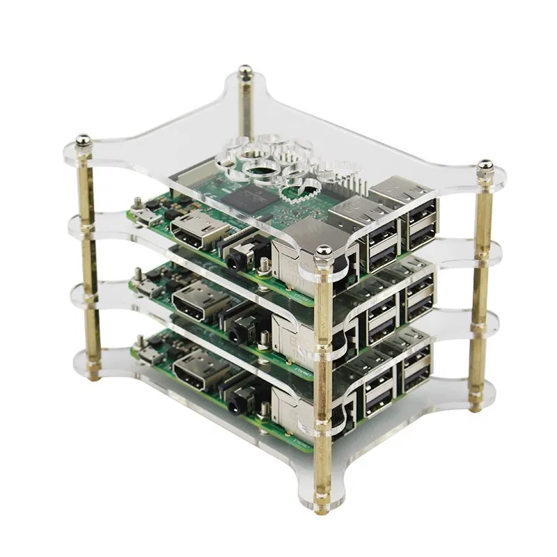 Tansparent Case for Raspberry Pi 3 4 5 Layers Case Tansparent Acrylic Box Holder for Raspberry Pi 4 Model B 3B+/3B
Tansparent Case for Raspberry Pi 3 4 5 Layers Case Tansparent Acrylic Box Holder for Raspberry Pi 4 Model B 3B+/3B