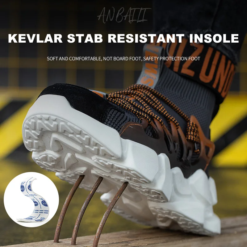NEW 2022.Indestructible Shoes Men Safety Work Shoes with Steel Toe Cap Puncture-Proof Boots Lightweight Breathable Sneakers
NEW 2022.Indestructible Shoes Men Safety Work Shoes with Steel Toe Cap Puncture-Proof Boots Lightweight Breathable Sneakers