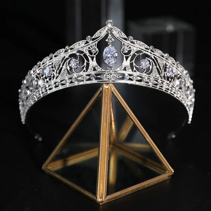 

Luxury Crystal Peacock Bridal Tiaras Gold Crowns Rhinestone Pageant Diadem Baroque Crown Bride Headband Wedding Hair Accessories