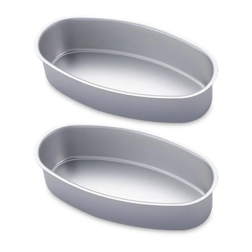 1PCS Aluminum Alloy Kitchen Gadgets Oval Shape Cheesecake Toast Mould Baking Bread Pan Cake Mold Cake Tray
1PCS Aluminum Alloy Kitchen Gadgets Oval Shape Cheesecake Toast Mould Baking Bread Pan Cake Mold Cake Tray