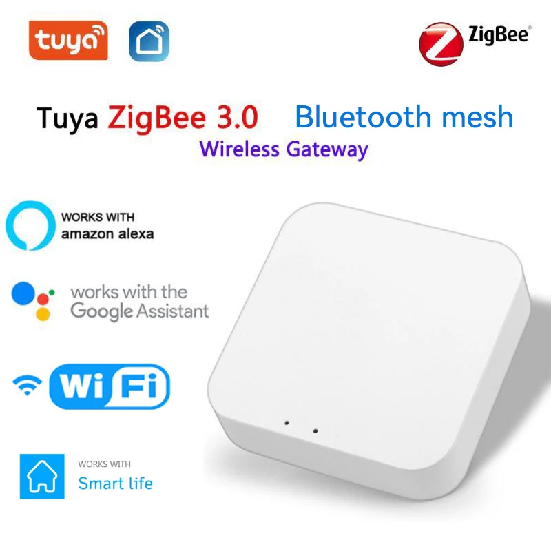 Tuya ZigBee Gateway Smart Life Hub Wireless Remote Works With Google Home Alexa Echo Dot 4 Smart Home Control Intelligent Hub
Tuya ZigBee Gateway Smart Life Hub Wireless Remote Works With Google Home Alexa Echo Dot 4 Smart Home Control Intelligent Hub