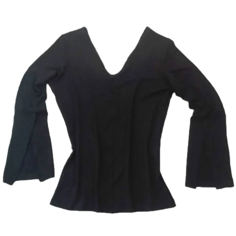 Brick Red T-shirt for Women New Elegant Cuff Split Long Slim Fit Slimming V-Neckline Flare Sleeve Underwear Blouse
Brick Red T-shirt for Women New Elegant Cuff Split Long Slim Fit Slimming V-Neckline Flare Sleeve Underwear Blouse