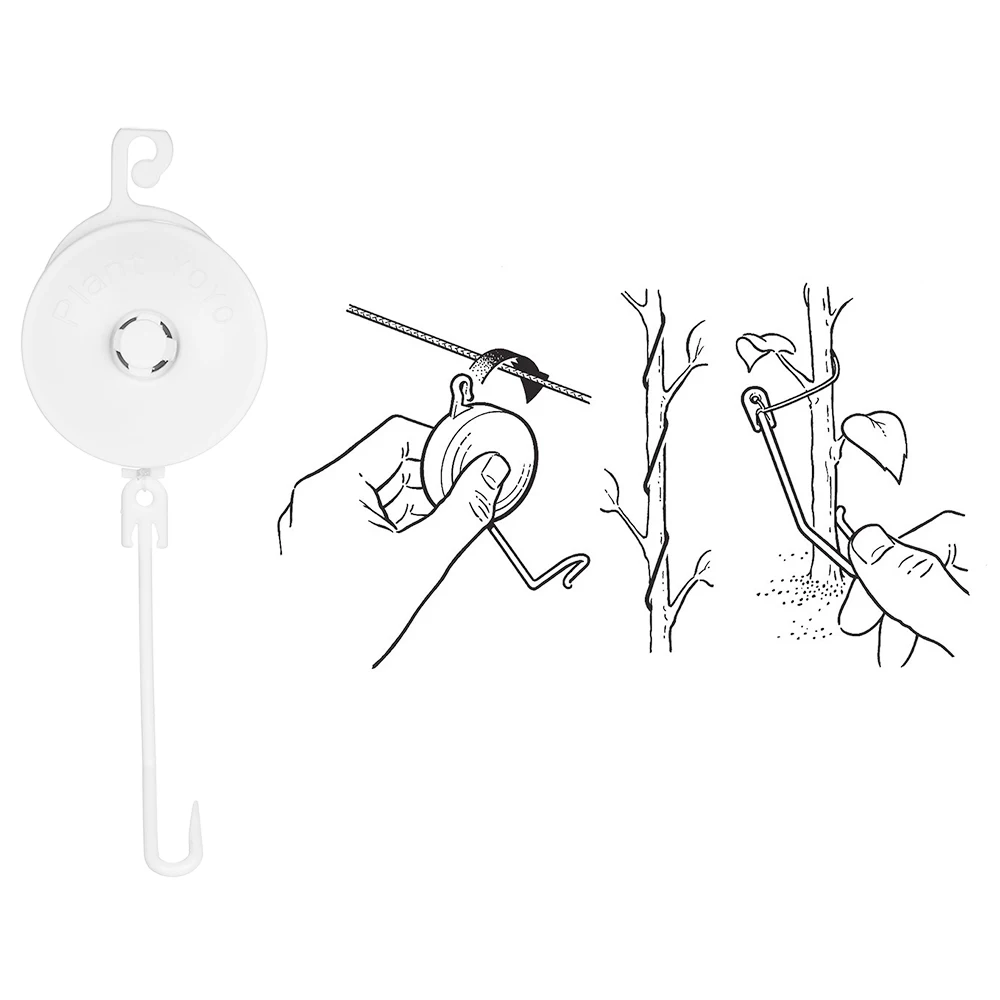 10pcs/set Plant Hook with Stopper Retractable with 5ft Transparent Rope Garden Plant Pot Practical Hook
10pcs/set Plant Hook with Stopper Retractable with 5ft Transparent Rope Garden Plant Pot Practical Hook