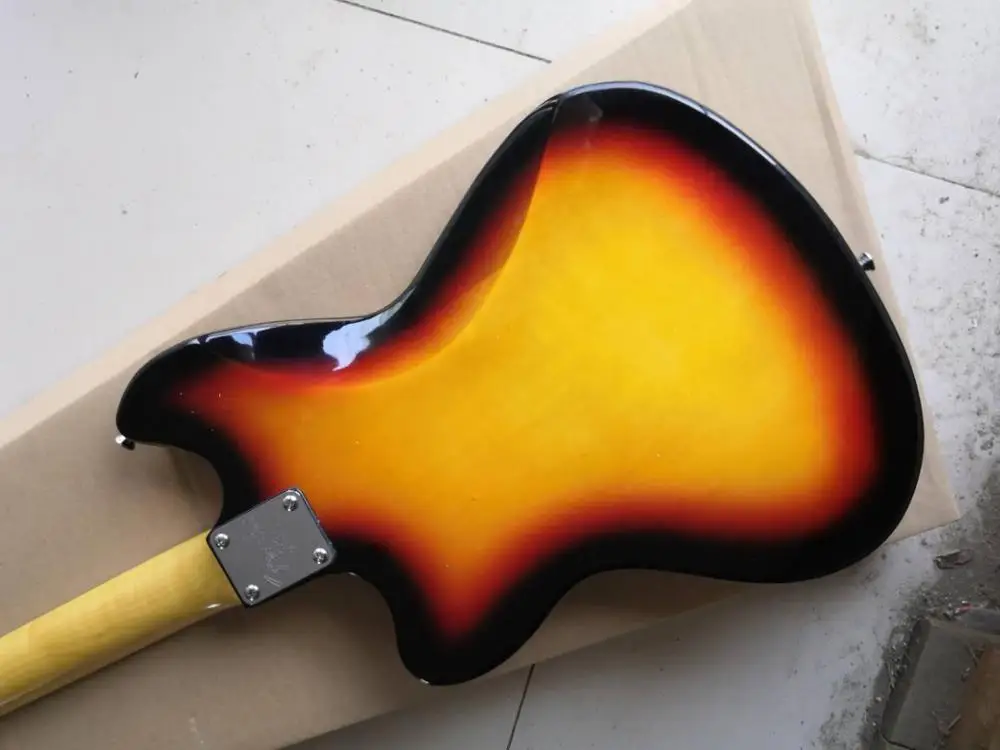 China guitar factory custom new Jaguar Guitar sunburst electric guitar 2 pickup In stock free shipping11
China guitar factory custom new Jaguar Guitar sunburst electric guitar 2 pickup In stock free shipping11