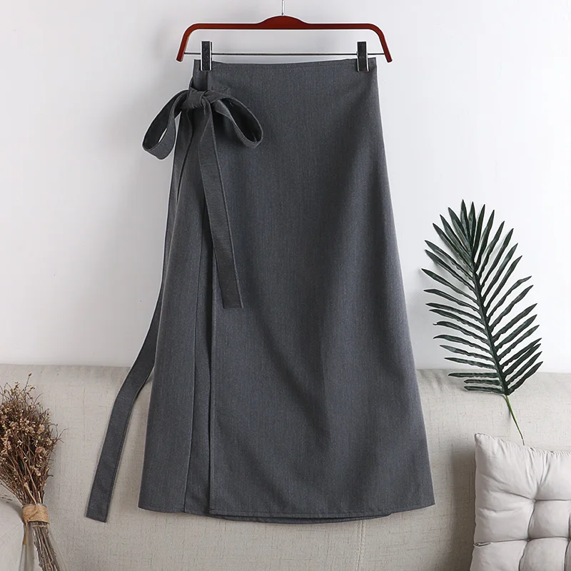 Autumn and winter new high waist slim one-piece lace-up bow-knot solid color mid-length skirt Women Skater Skirts Waist Ladies
Autumn and winter new high waist slim one-piece lace-up bow-knot solid color mid-length skirt Women Skater Skirts Waist Ladies