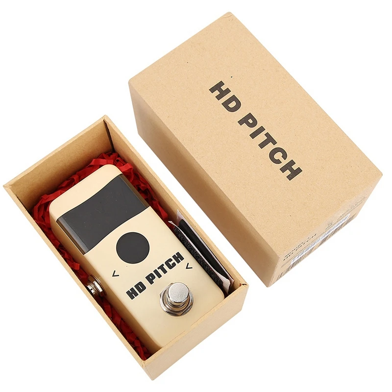 NUX HD PITCH Mini Pedal Tuner NTU-2 Full-Color Highlight Display Mini Monoblock Tuner
NUX HD PITCH Mini Pedal Tuner NTU-2 Full-Color Highlight Display Mini Monoblock Tuner