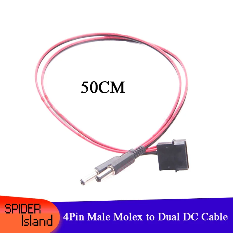 Бесплатная доставка 4Pin Male Molex to Dual DC 5,5*2,1 мм Кабель-адаптер 12В 6.6A 50 см
Бесплатная доставка 4Pin Male Molex to Dual DC 5,5*2,1 мм Кабель-адаптер 12В 6.6A 50 см