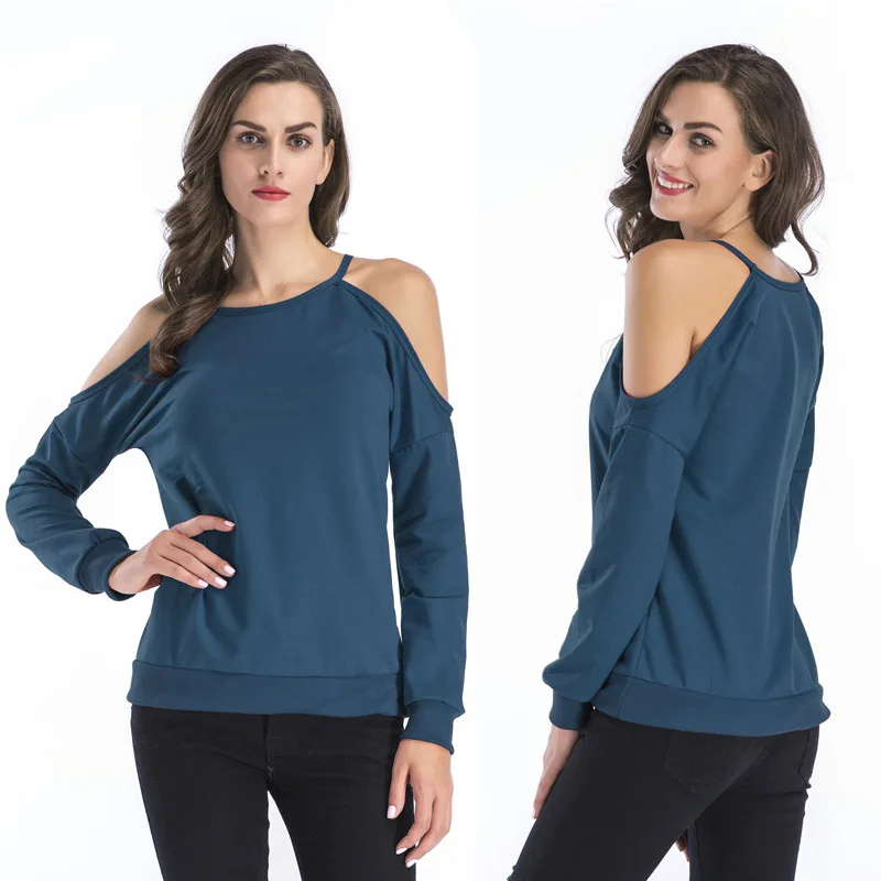 2021 Women Pure Color Long Sleeve Off-the-shoulder Casual Fashion Pullovers New Style Sexy Temperament Sweatshirts
2021 Women Pure Color Long Sleeve Off-the-shoulder Casual Fashion Pullovers New Style Sexy Temperament Sweatshirts