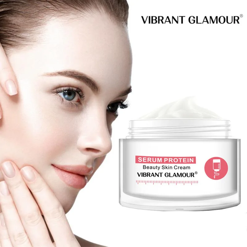 VIBRANT GLAMOUR Serum Protein Anti Wrinkle Face Cream Firming Improve Fine Lines Whitening Shrink Pores Moisturizing Skin Care
VIBRANT GLAMOUR Serum Protein Anti Wrinkle Face Cream Firming Improve Fine Lines Whitening Shrink Pores Moisturizing Skin Care