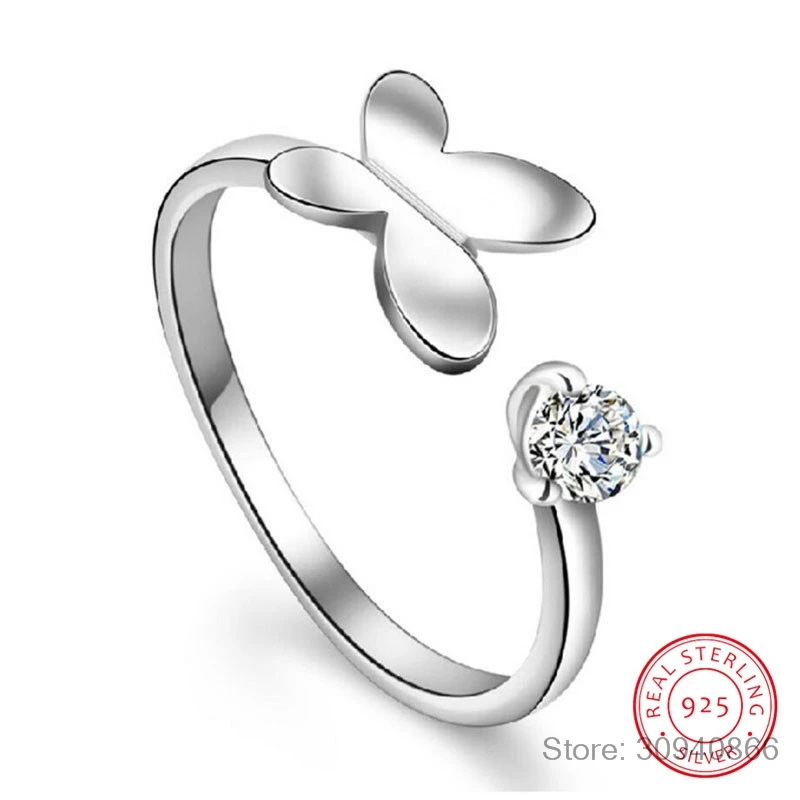 2020 New Cute 925 Silver Butterfly Ring with Bling Zirconia Stone for Women Wedding Engagement Fine Jewelry S925 Best Gift
2020 New Cute 925 Silver Butterfly Ring with Bling Zirconia Stone for Women Wedding Engagement Fine Jewelry S925 Best Gift