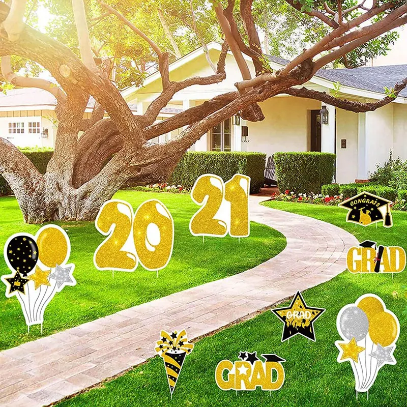 Graduation Yard Sign Stakes Decorations Congrats Grad Cap Outdoor Lawn Party Yard Sign Supplies Decor
Graduation Yard Sign Stakes Decorations Congrats Grad Cap Outdoor Lawn Party Yard Sign Supplies Decor