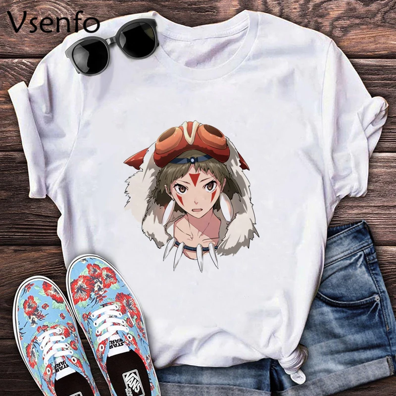 Harajuku Princess Mononoke T Shirt Women 2021 Fashion Ladies Studio Ghibli T-shirt Femme Janpan Manga Summer Anime Clothes
Harajuku Princess Mononoke T Shirt Women 2021 Fashion Ladies Studio Ghibli T-shirt Femme Janpan Manga Summer Anime Clothes