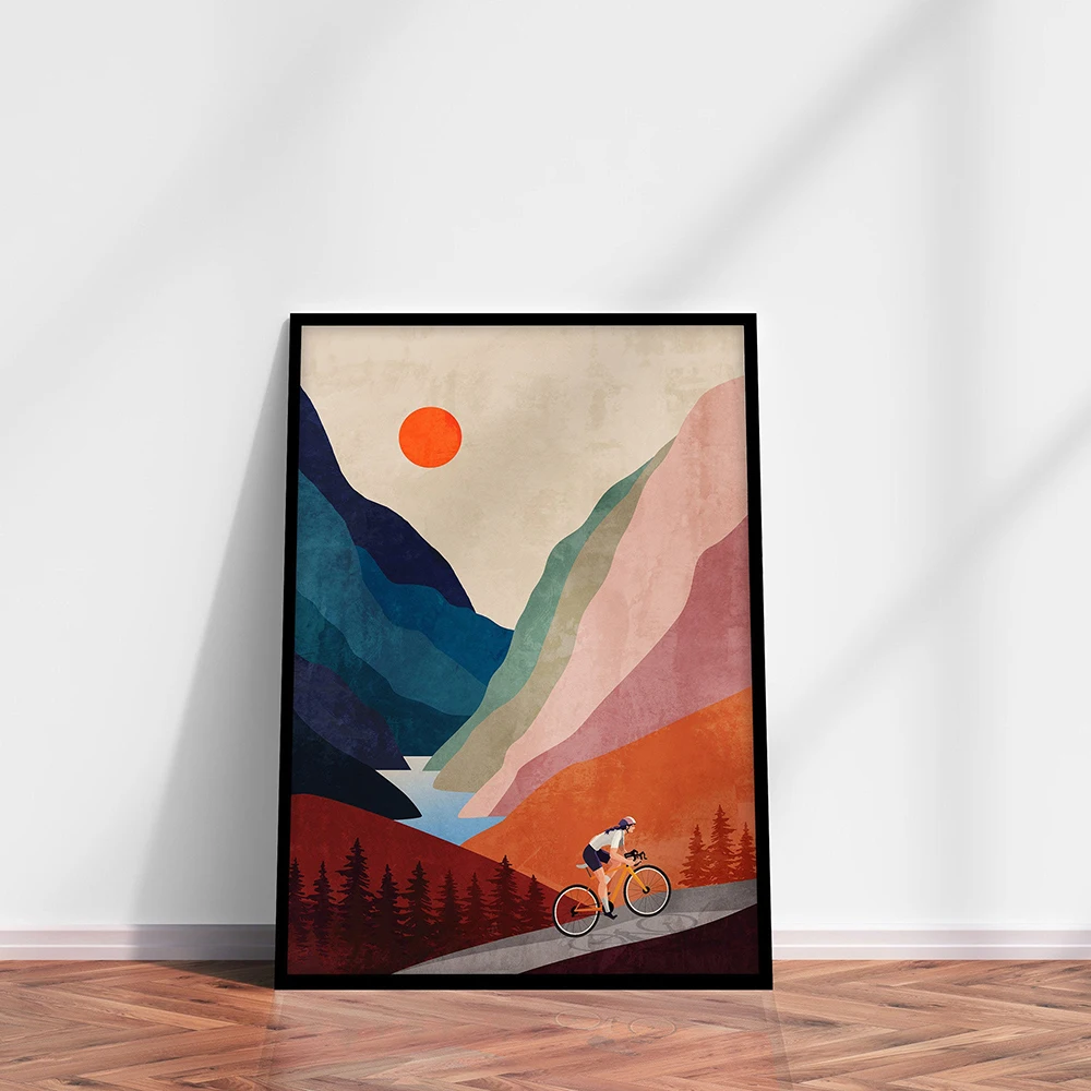 Landscape Poster On The Wall Abstract Decoration for Home Room Moutain Sunset Canvas Picture Modern Nordic Room Decor Frameless
Landscape Poster On The Wall Abstract Decoration for Home Room Moutain Sunset Canvas Picture Modern Nordic Room Decor Frameless