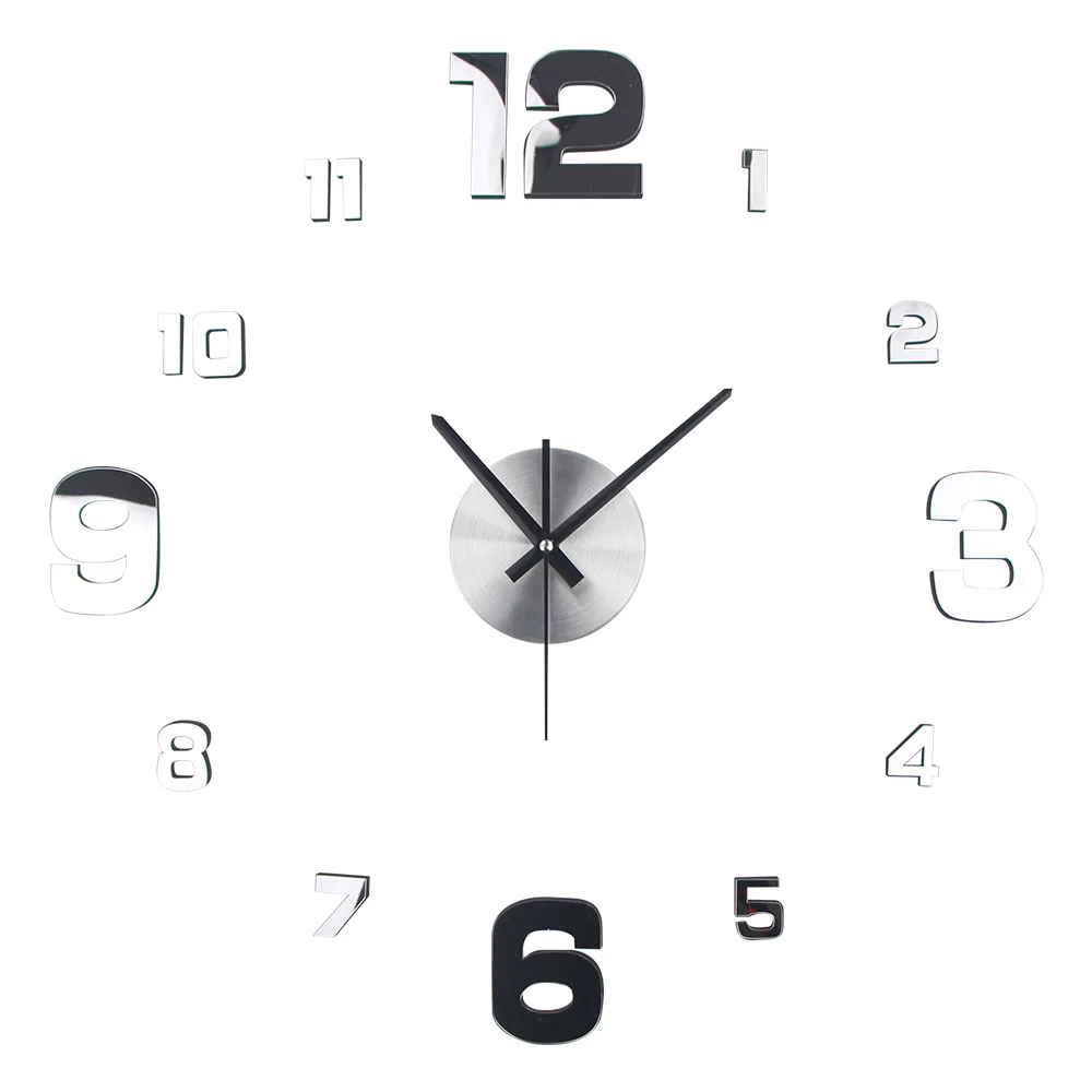 EVA Fun Digital Wall Clock DIY Wall Mirror Sticker Home Decoration Clock Metal Material Interior Decoration Accessories
EVA Fun Digital Wall Clock DIY Wall Mirror Sticker Home Decoration Clock Metal Material Interior Decoration Accessories