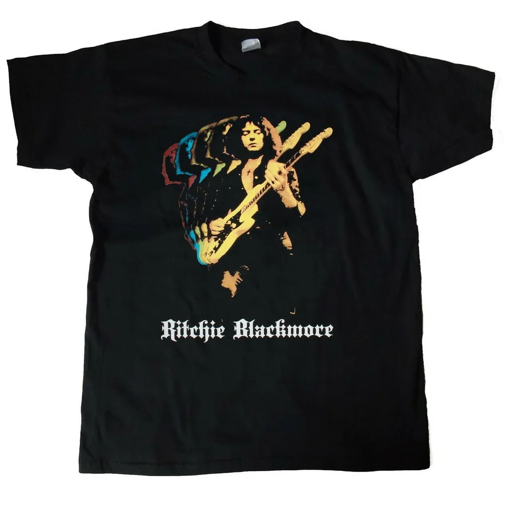 Ritchie Blackmore Live Performance Poster T-Shirt TEE Shirt Latest New Style