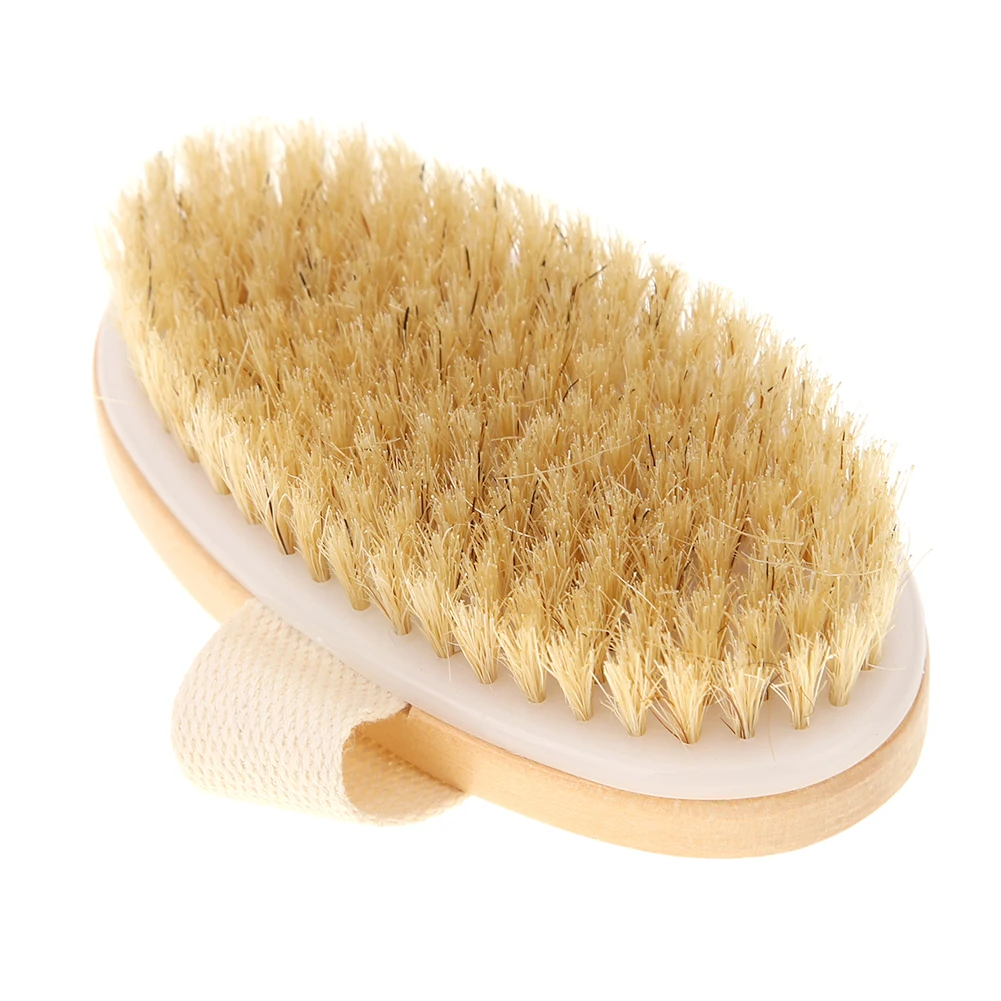 Soft Natural Bristle SPA Brush Wooden Bath Shower Brush Skin Body Massager Hot Dry Skin Bath Shower Bristle Brush SPA Body Brush
Soft Natural Bristle SPA Brush Wooden Bath Shower Brush Skin Body Massager Hot Dry Skin Bath Shower Bristle Brush SPA Body Brush
