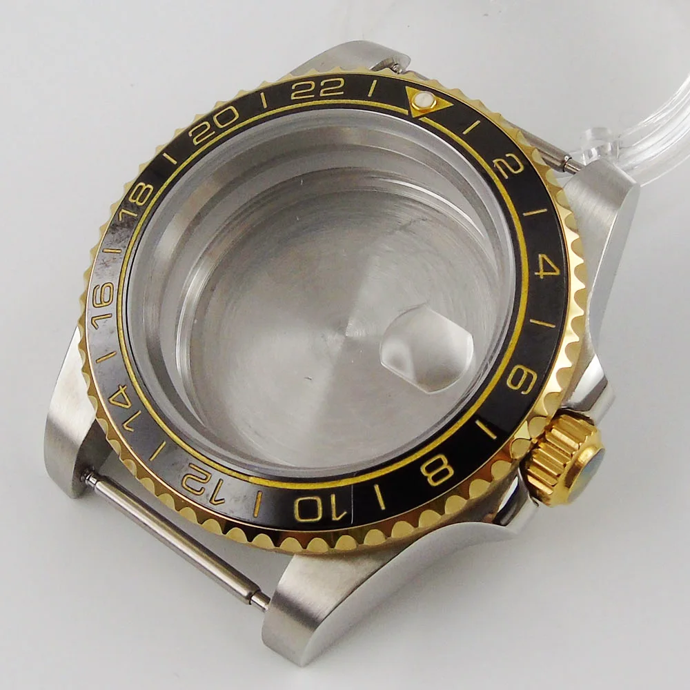 High Quality 40MM Accessories Parts Sapphire Glass Ceramic Bezel Watch Case Fit NH35 NH36 Movement
High Quality 40MM Accessories Parts Sapphire Glass Ceramic Bezel Watch Case Fit NH35 NH36 Movement