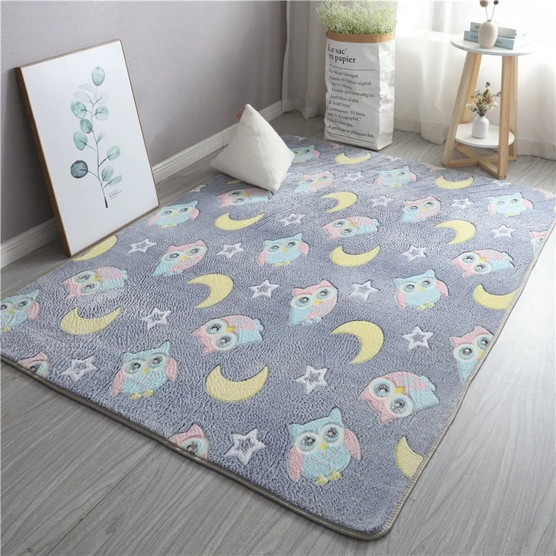 Luminous Mat Rugs Anti-slip Large Rug soft plush Carpet Home Decoration Living cartoon Print Bedroom Non-slip Floor Rug
Luminous Mat Rugs Anti-slip Large Rug soft plush Carpet Home Decoration Living cartoon Print Bedroom Non-slip Floor Rug