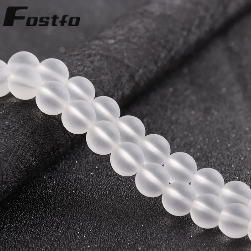 Natural Stone Matte White Glass Beads For Jewelry Making DIY Bracelets Necklace Accessories 15" Strands 4/6/8/10/12mm
Natural Stone Matte White Glass Beads For Jewelry Making DIY Bracelets Necklace Accessories 15" Strands 4/6/8/10/12mm
