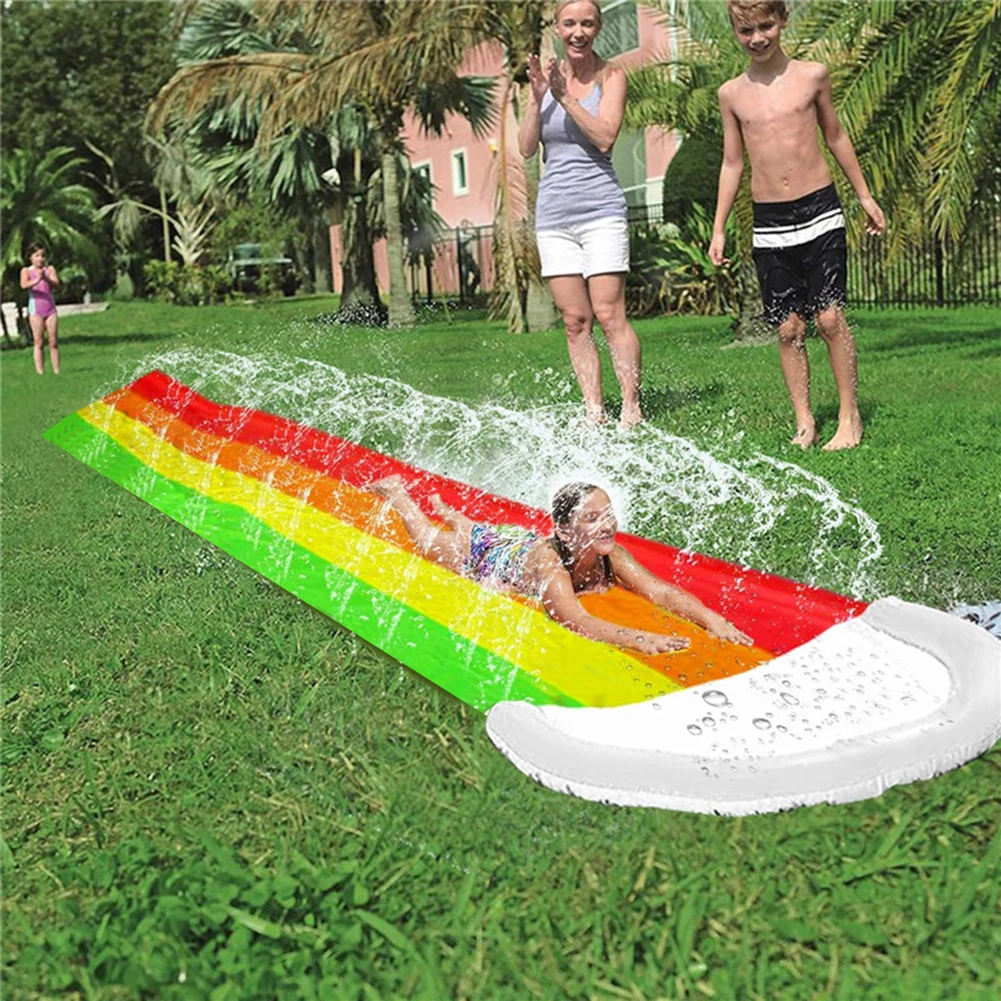 Водная горка, забавные водные горки для газона, надувные водные горки, игрушка-распылитель, толстый прочный гоночный нескользящий коврик дл...
Водная горка, забавные водные горки для газона, надувные водные горки, игрушка-распылитель, толстый прочный гоночный нескользящий коврик дл...