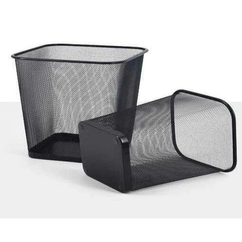 High Quality Square Mesh Wastebasket Trash Can of Small and Large Size for KItchen Bedroom Office Use
High Quality Square Mesh Wastebasket Trash Can of Small and Large Size for KItchen Bedroom Office Use
