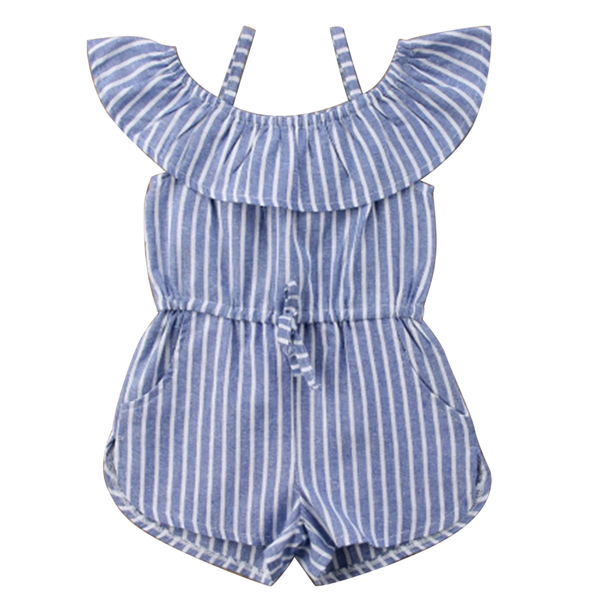 Striped Toddler Kids Baby Girl Summer Clothes Off shoulder Cape Collar Strap Romper Jumpsuit Outfits Sunsuit 1-6Y
Striped Toddler Kids Baby Girl Summer Clothes Off shoulder Cape Collar Strap Romper Jumpsuit Outfits Sunsuit 1-6Y